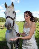 Sarah with her Horse - Damerham