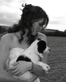 Srah with Puppy - Damerham