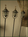 Procssional sconces, Sao Sebastiao