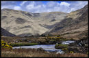 Amazing beautiful breathtaking irish connemara landscape, north west of Ireland