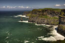 amazing breathtaking view of cliffs of moher, hdr, county clare, ireland