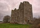 This is Leamanagh Castle between Corofin and Kilfenora , County Clare, Ireland