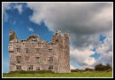 This is Leamanagh Castle between Corofin and Kilfenora , County Clare, Ireland.